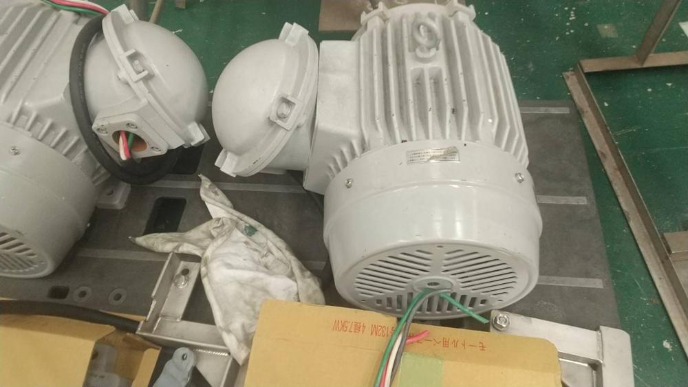 東芝製インダクションモーター IKK 7.5kW(中古)の写真(4枚目)