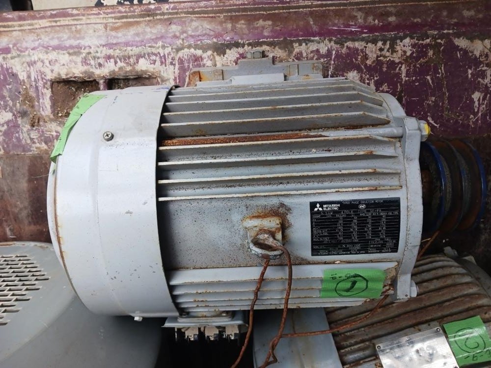 三菱製モーター SF-PR 5.5kW(中古)の写真